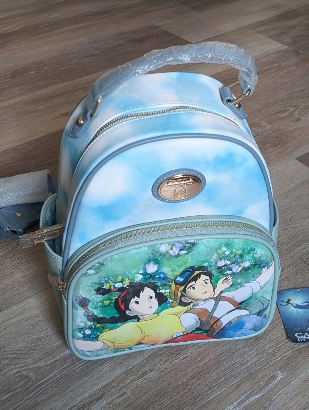 NWT New Studio Ghibli Castle in the Sky Pazu & Sheeta Mini Backpack BoxLunch - Picture 2 of 9